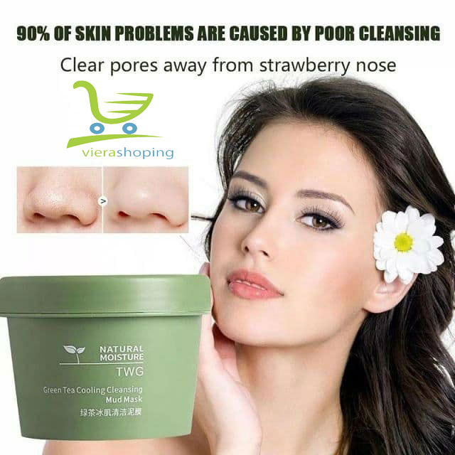 masker green tea cooling cleansing