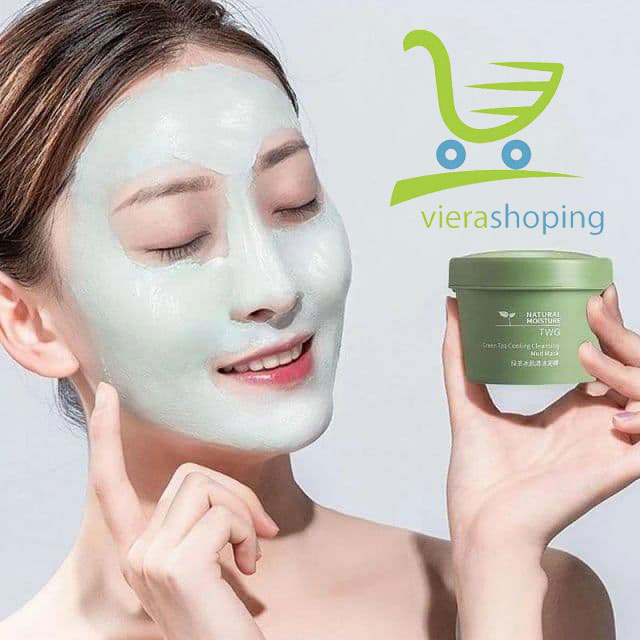 Ù…Ø§Ø³Ú© Ø®Ø§Ú© Ø±Ø³ Ø¨Ø§Ø¹ØµØ§Ø±Ù‡ Ú†Ø§ÛŒ Ø³Ø¨Ø² Green Tea Cooling Cleasing Mud  Anti-Aging skin Hydrating Mask