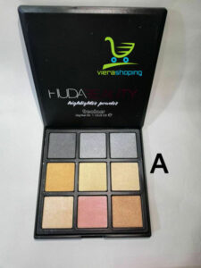 پالت هایلایتر پودری ۹رنگ هدی بیوتی HUDA BEAUTY Highlighter
