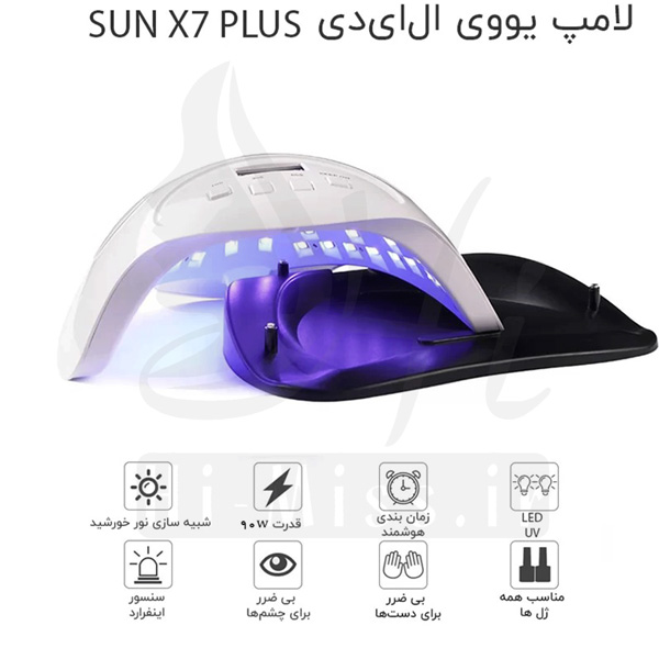 دستگاه لاک خشک کن UV LED سان SUN مدل X7 Plus