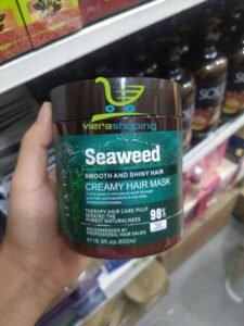 ماسک موی کراتینه حاوی کلاژن و جلبک دریایی seaweed