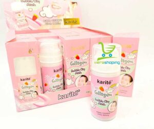 ماسک حبابی پمپی کلاژن دار کاریت karite collagen