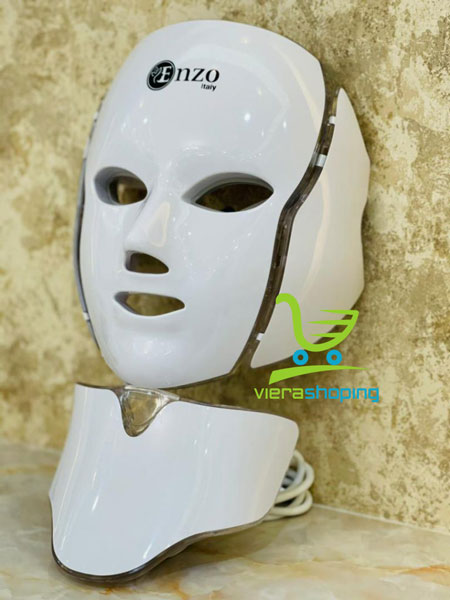 ماسک نقابیLٍٍٍٍٍٍٍED MASK صورت انزو  LED facial maskn Enzo Italy