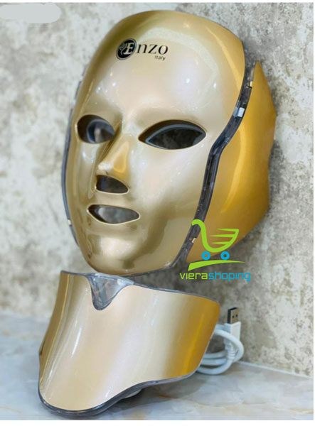 ماسک نقابیLٍٍٍٍٍٍٍED MASK صورت انزو  LED facial maskn Enzo Italy