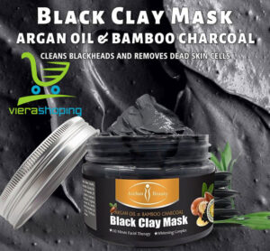 ماسک گچی آرگان و زغال black clay mask اورجینال
