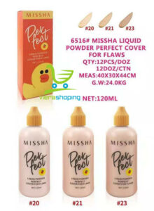 کرم فیکس کانسیلر دار میشا حجم 120 میل سه شماره مختلف