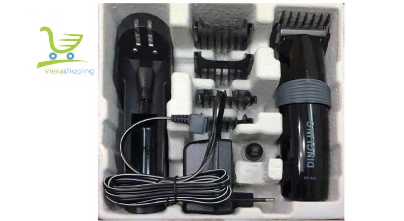 ماشین اصلاح سر و صورت دینگ لینگ 2 باطری DINGLING RF-699 - تصویر 2