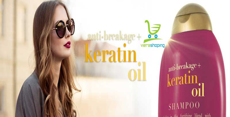 شامپو روغن کراتین OGX او جی ایکس اورجینال 385mil - تصویر 2