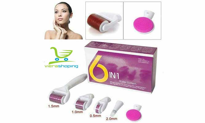 دستکاه درمارولر 6 در 1 دی.آر.اس DRS 6 in 1 dermaroller - تصویر 3