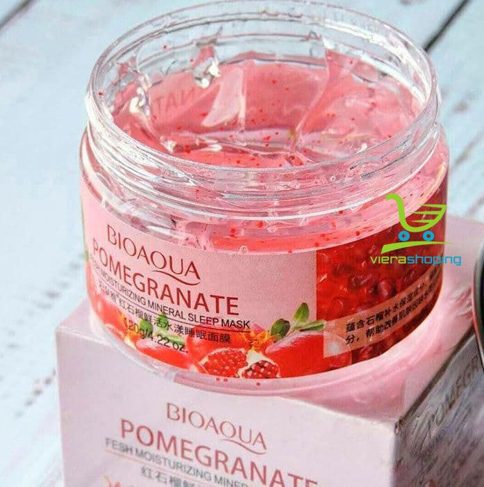 ماسک ضد پیری انار قرمز بیوآکوا BIOAQUA Red Pomegranate - تصویر 2