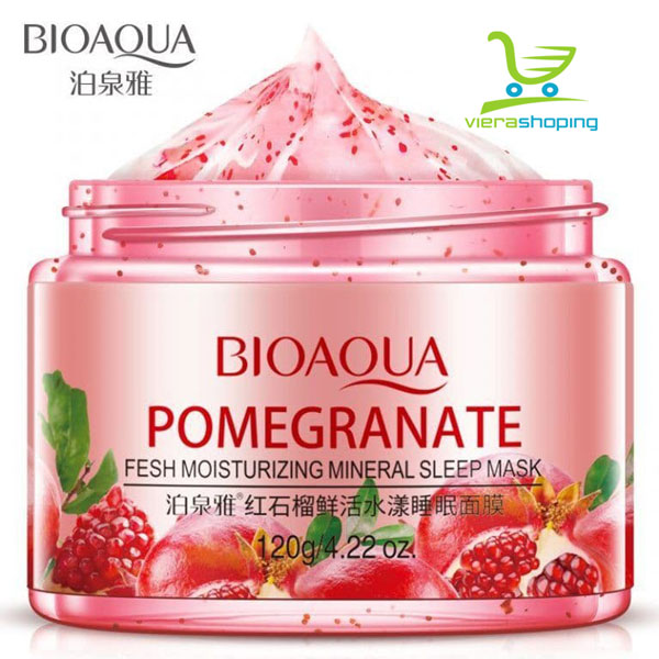 ماسک ضد پیری انار قرمز بیوآکوا BIOAQUA Red Pomegranate - تصویر 3
