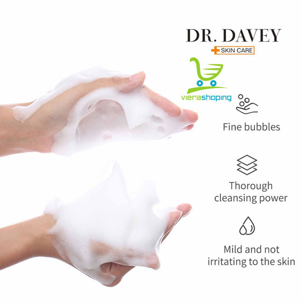 فوم روغن گل سرخ ویتامین سی DR.DAVEY - تصویر 3