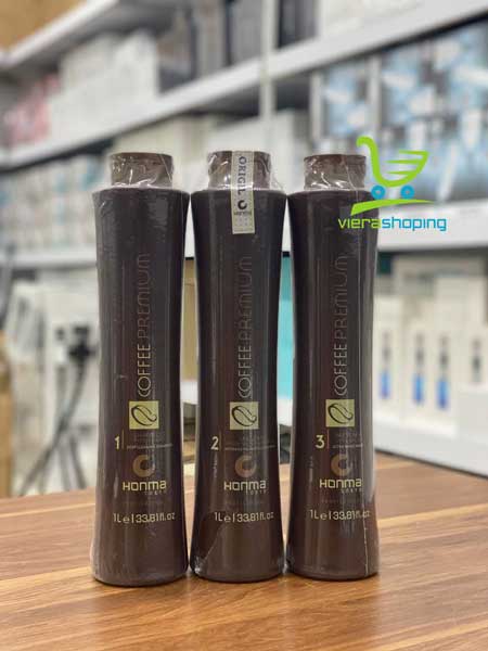 پک کراتین مو هونما Honma Coffee Premium Keratin Pack 3L - تصویر 2