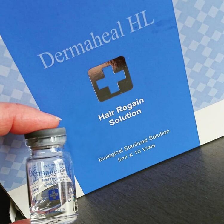 کوکتل تقویت مو و ضد ریزش درماهیل Dermaheal HL - تصویر 3