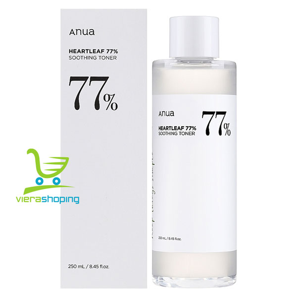 تونر تسکین دهنده کره ای آنوا Anua 77%